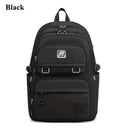 Spacious Waterproof Nylon Backpack for Students Travelers