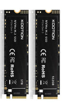 KOOTION X15 M.2 SSD Ultra-Fast 1TB NVMe PCIe Drive