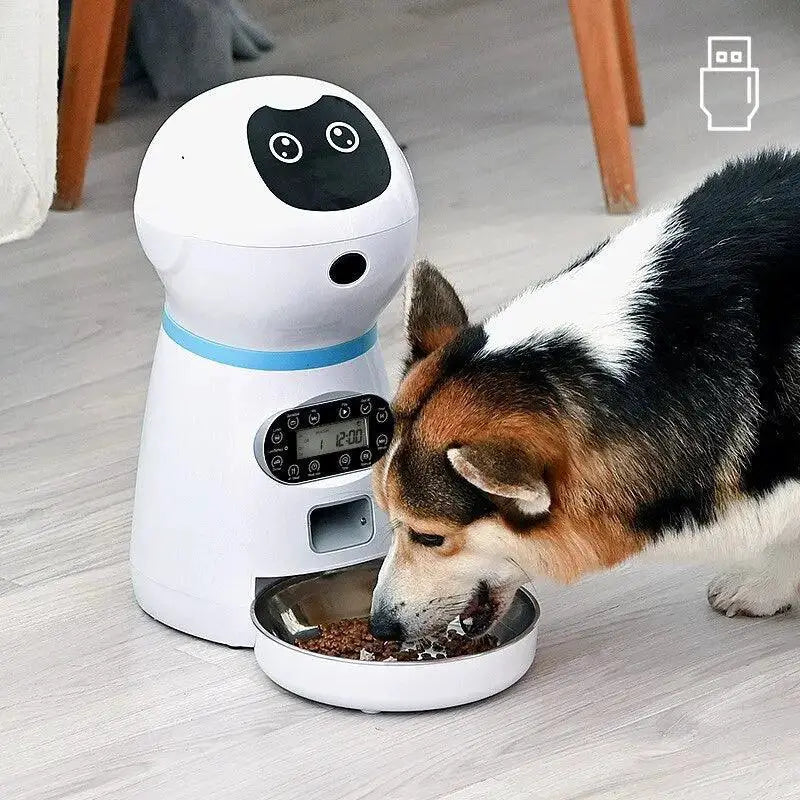 Automatic Pet Feeder With Remote Control For Cats And Dogs