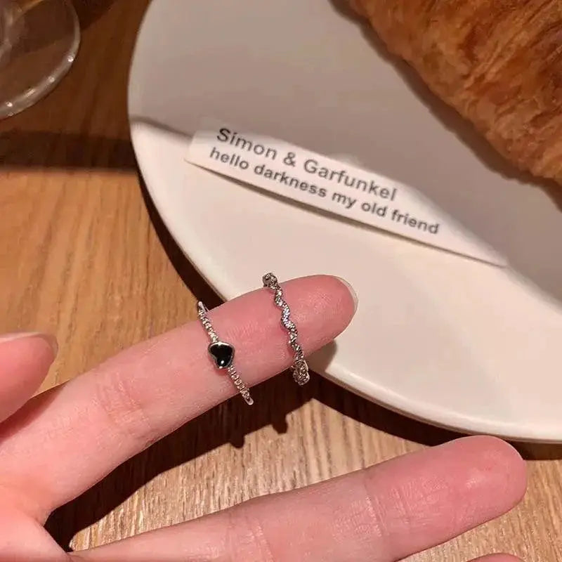 Mood Tracking Ring for Couples Zircon — product view 17