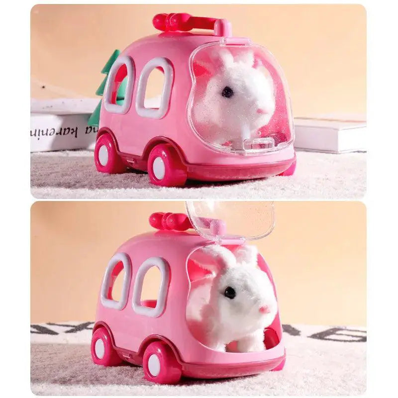 Children Interactive Rabbit Electronic Plush Pet Toy Gift