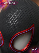 Marvel Mascara Miles Spiderman Headgear Cosplay Mask Toy