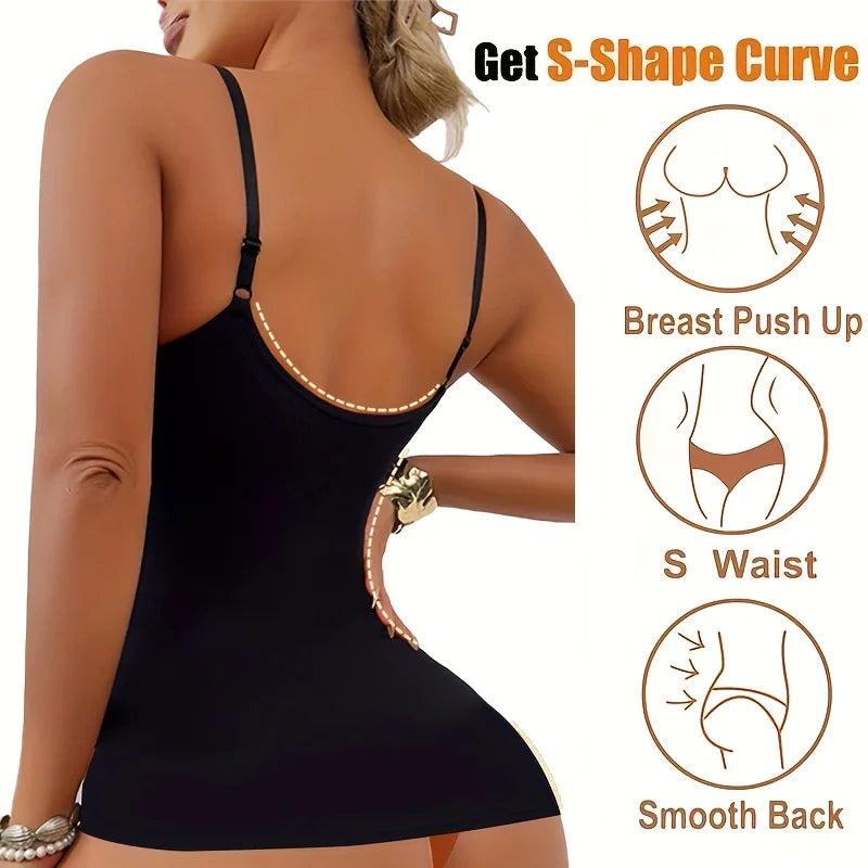Padded Tummy Control Shapewear Camisole