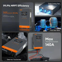 PowMr 4kW 24V Hybrid Solar Inverter