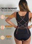 Waist Trainer: Corset Push Up Slimming Belt Bodysuit