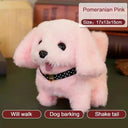 Walking Plush Robot Dog Toy - Interactive Gift for Kids