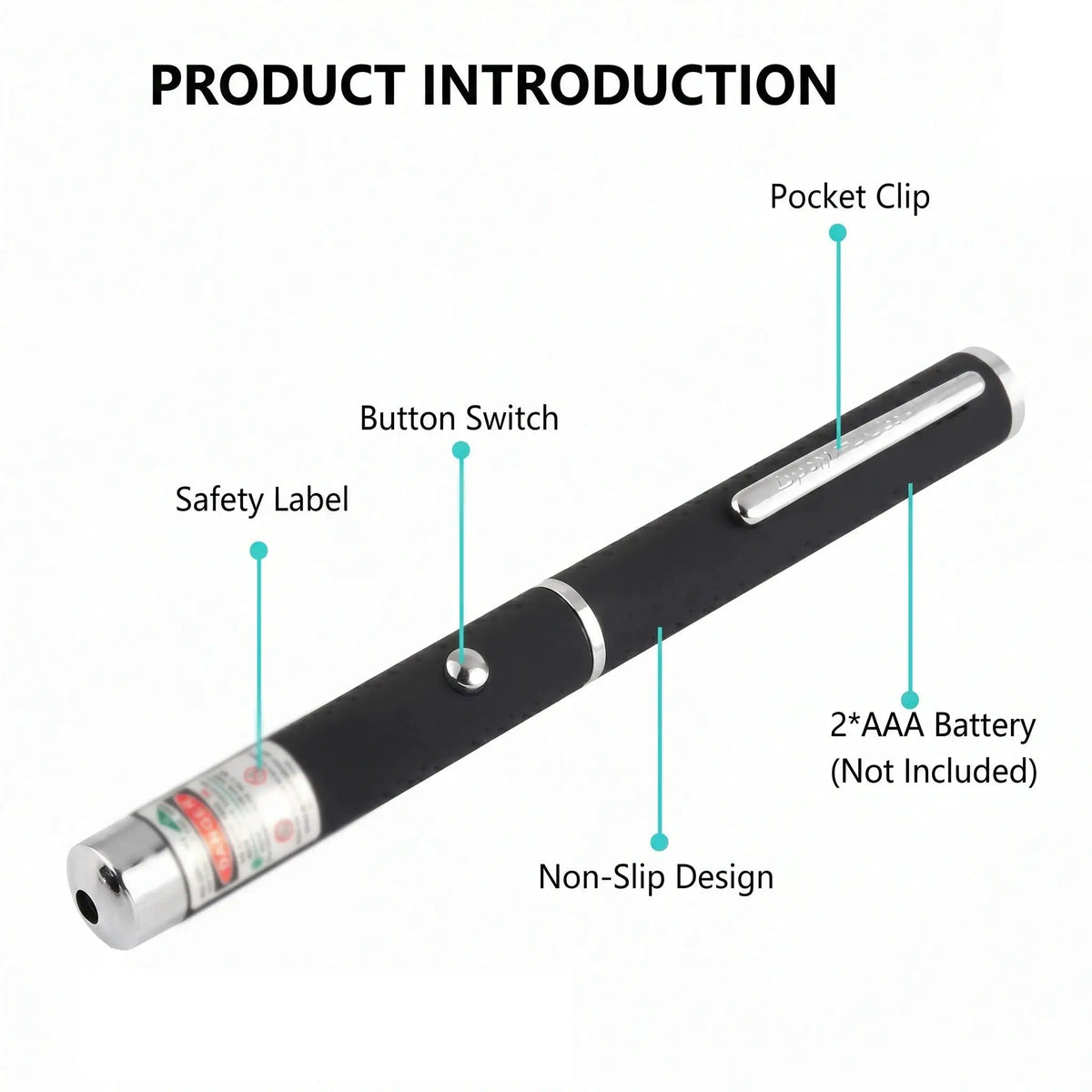 Red/Green light single point pointer pen,mountain climbing guide pen, stargazing guide pen