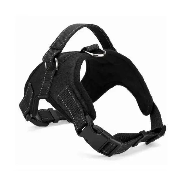 Nylon Dog Harness Heavy Duty Padded Adjustable for Huskies