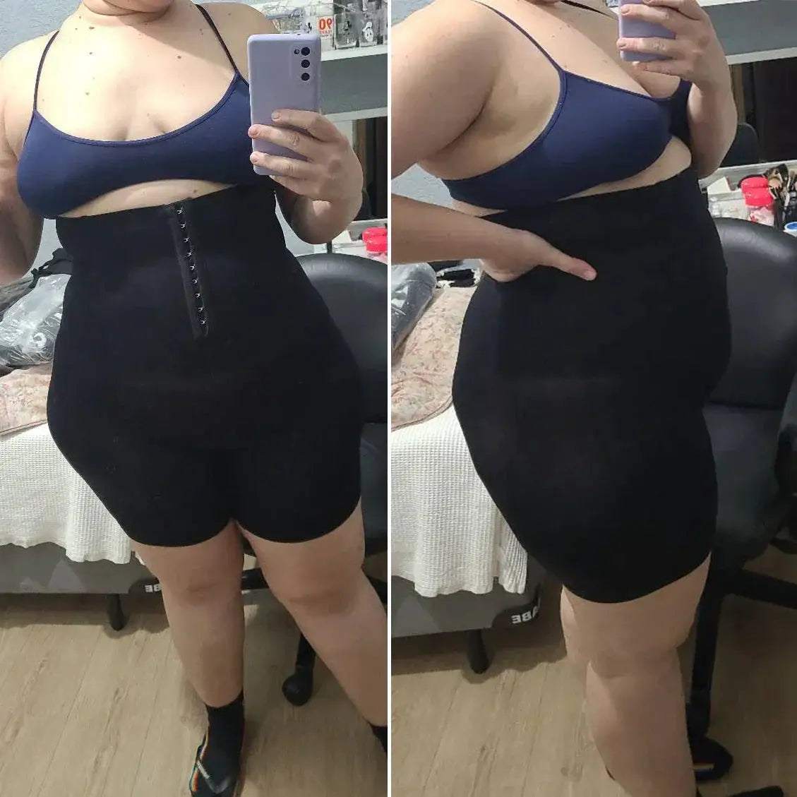Plus Size High Waist Tummy Control Shapewear Comfort
