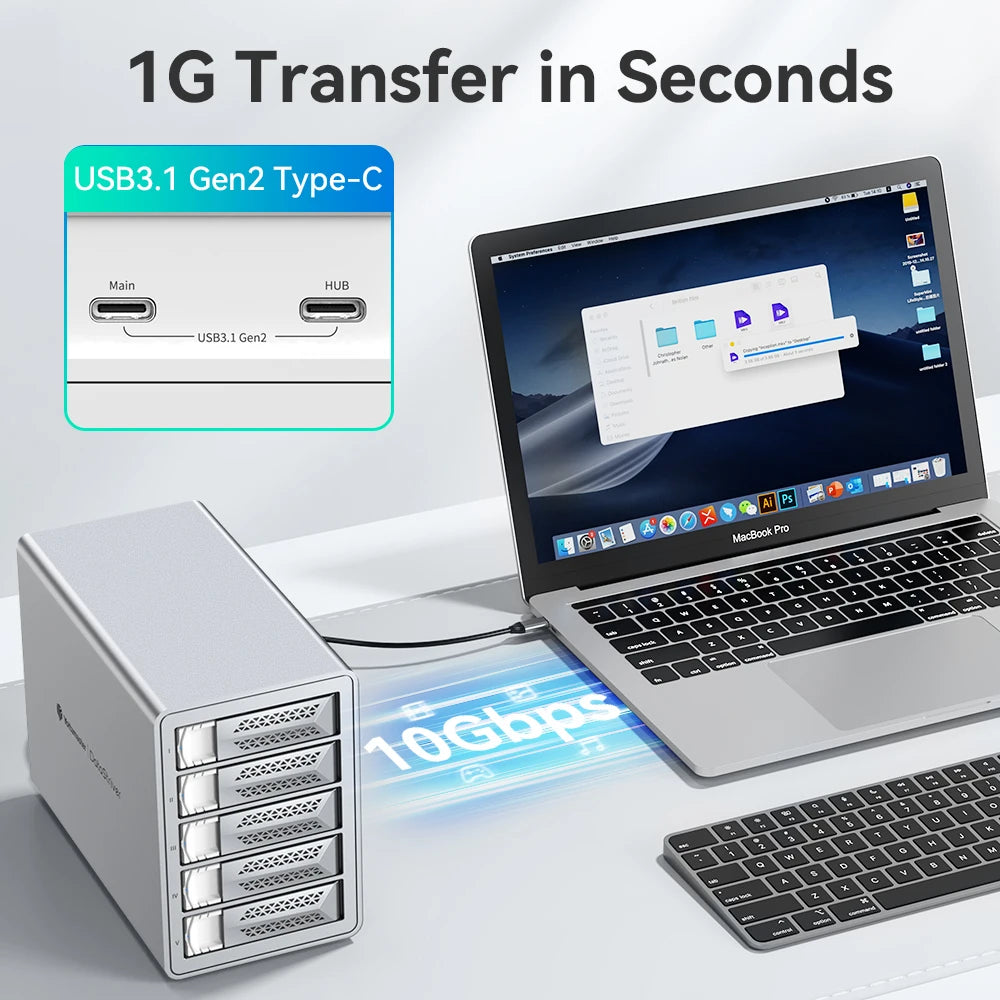 USB-C SSD Drive Enclosure