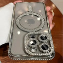 Clear Glitter Case - Magnetic And Anti Fingerprint