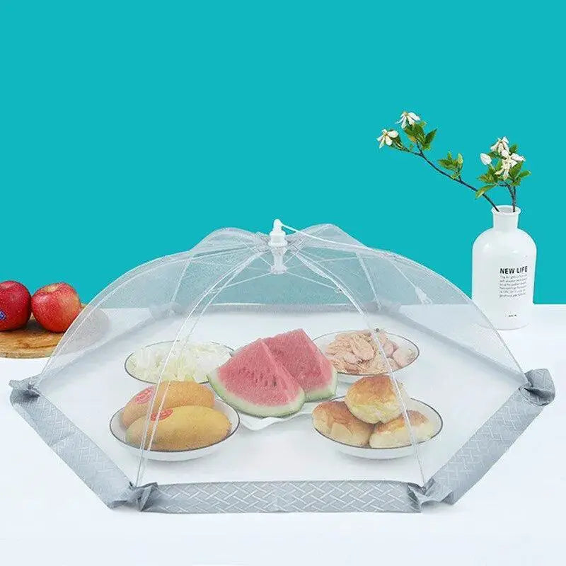 Mesh Food Cover Foldable Anti Fly Tent For Kitchen Picnic