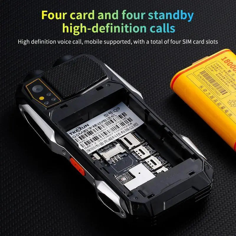 Q9 GSM 2G Rugged Bar Phone Cellphone For Outdoors Everywhere
