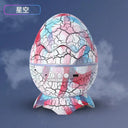Dinosaur Eggshell Galaxy Projector Starry Sky Night Light