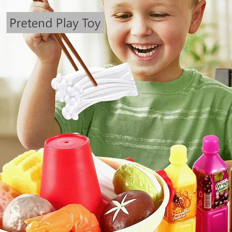 Interactive Pretend Play Kitchen BBQ Toys for Kids