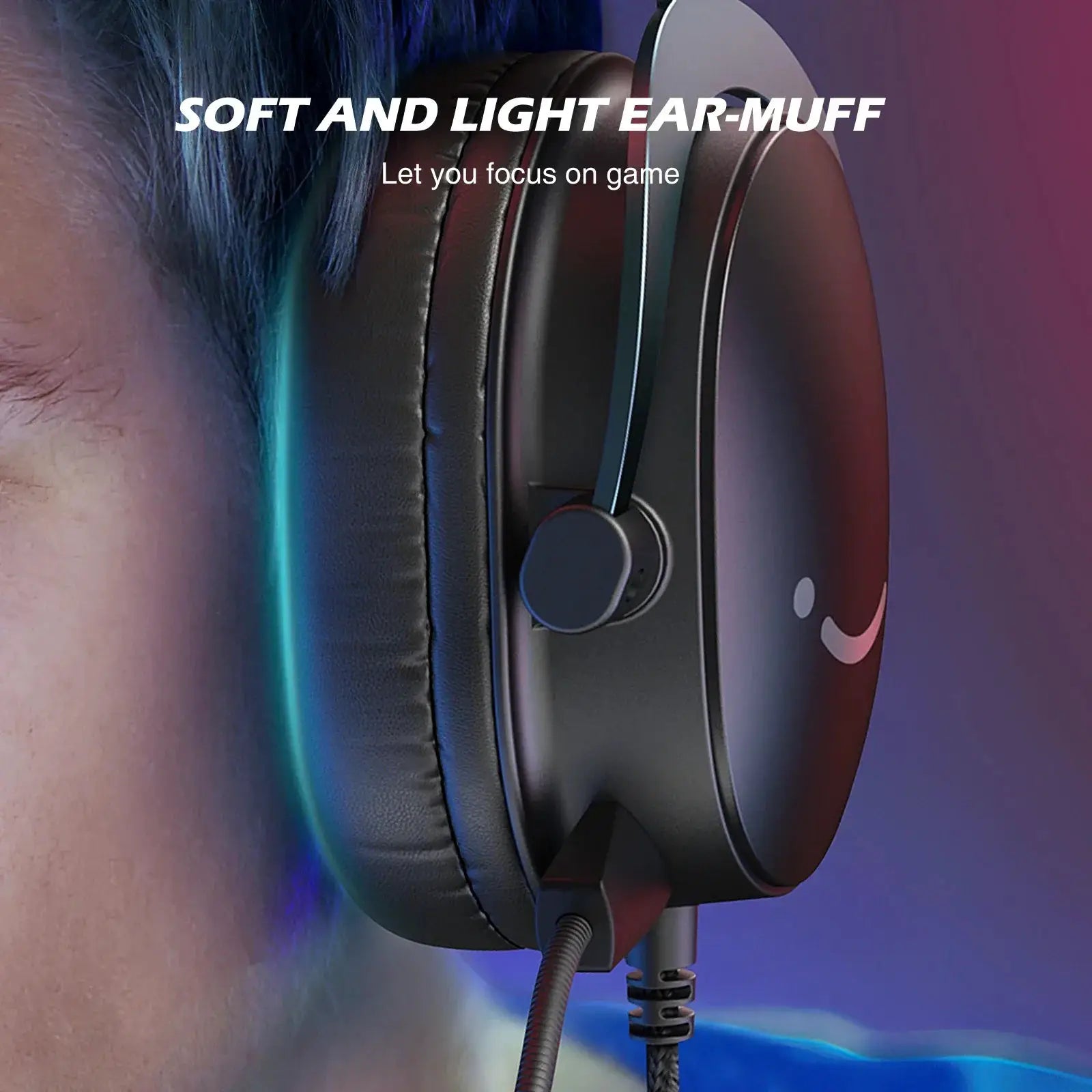 Headset USB 3.5mm Headphone With 7.1 Surround Sound
