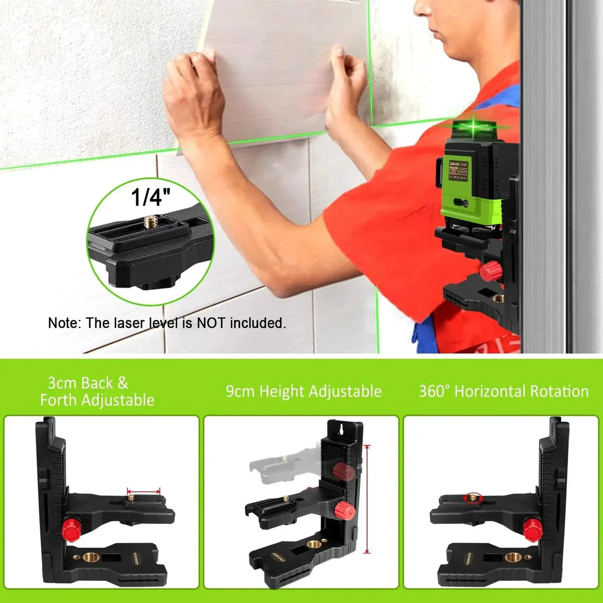 Magnetic Laser Level Holder for Builders — product view 13
