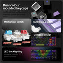 E-YOOSO Z94 Mechanical Gaming Keyboard Ultimate Backlit Layout
