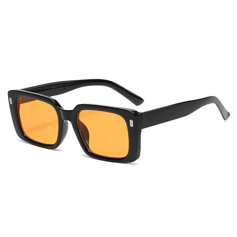 Retro Vintage Square Sunglasses For Women Designer Eyewear
