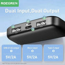 Rocoren Rapid Charge Power Bank Travel