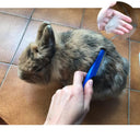 Rabbit Grooming Brush Stainless Steel Pet Hair Remover Tool