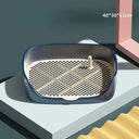 Portable Pet Toilet Training Plastic with Pillar Mat Tray