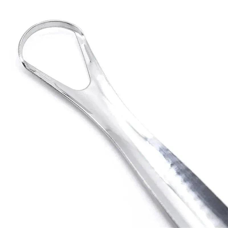 Stainless Steel Tongue Scraper for Fresh Breath Hygiene