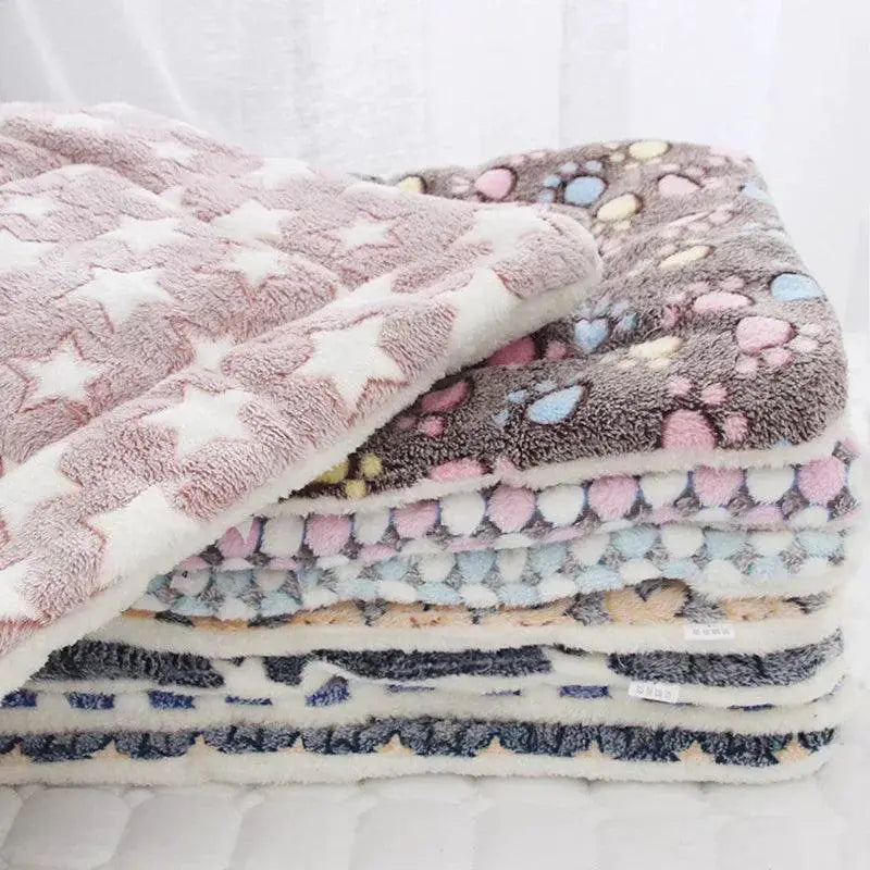 Cozy Plush Pet Mat for Small Animals Deep Sleep Comfort