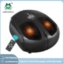 Electric Foot Massager with Heat Airbag Compression Relief for Tired Muscles Plantar Deep Kneading Shiatsu Feet Massage Machine