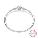 Cm Silver Bracelet Star Moon