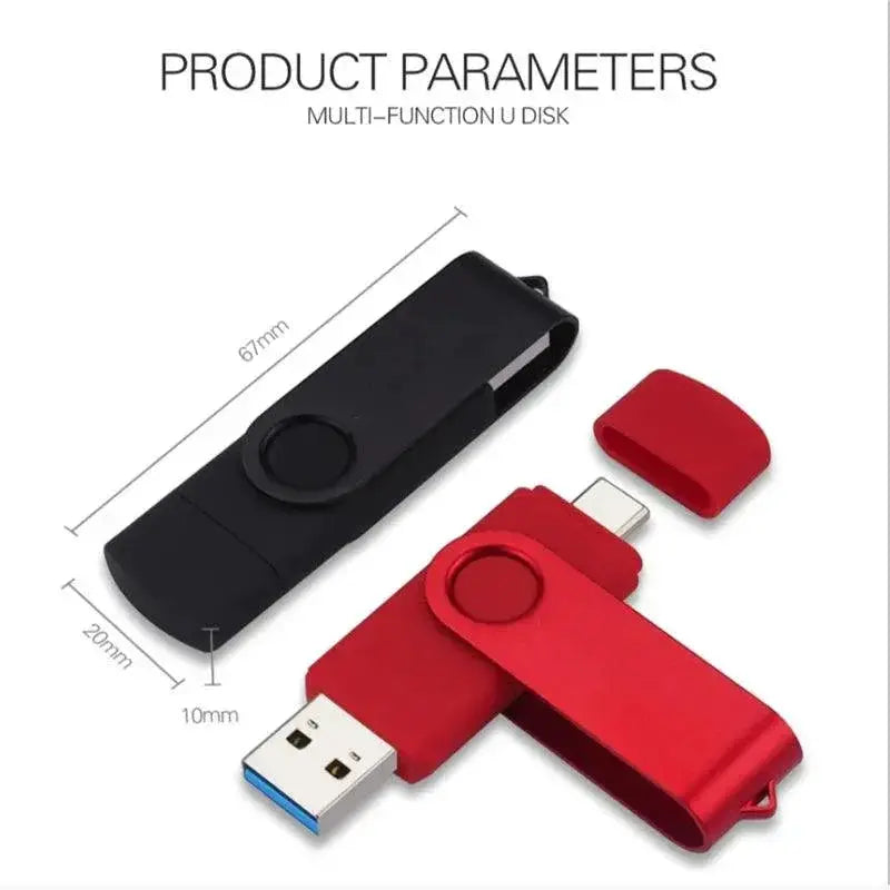 2TB High Speed Type C USB Flash Drive for Phones and Laptops