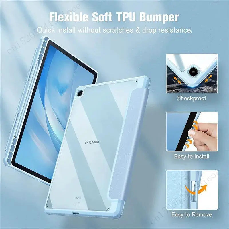 Shockproof Case Samsung Galaxy Tab S6 Lite S Pen Holder