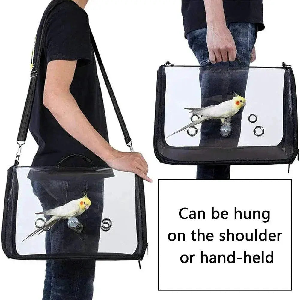 FeatherTrail Parrot Carrier Backpack Lightweight Sunroof