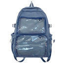 JK Transparent Ita Bag Large Capacity Backpack