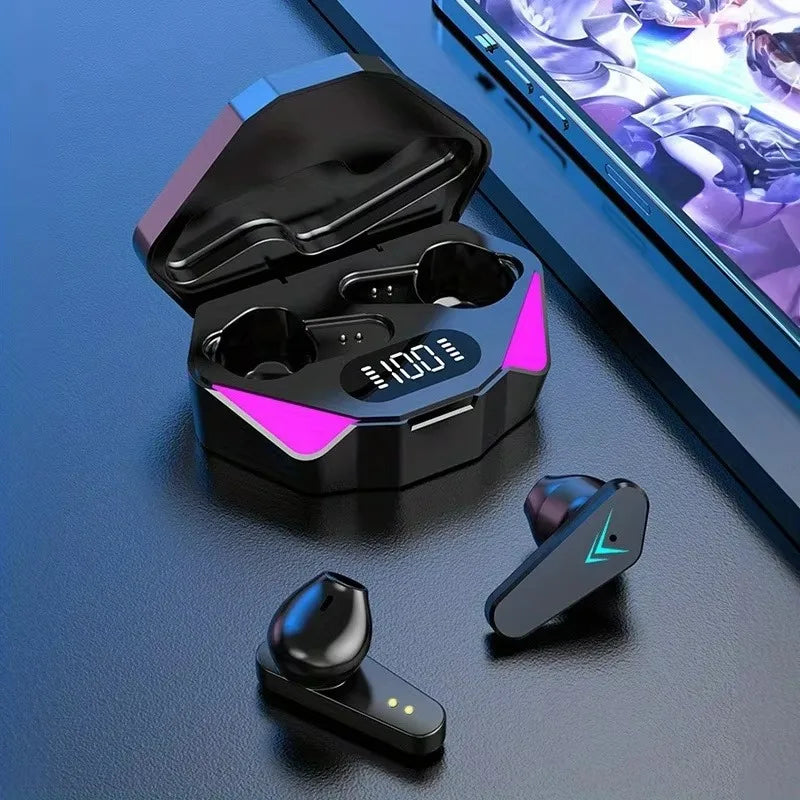TWS Wireless Bluetooth Headset Display