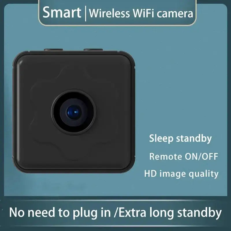 2026 NEW X9 Mini Wireless WiFi Camera, Remote Monitoring Home IP Camera with Super-Long Battery Life, No Plug Needed