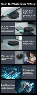 New Product Release Self Empty Floor Robot Vacuum ABIR R30