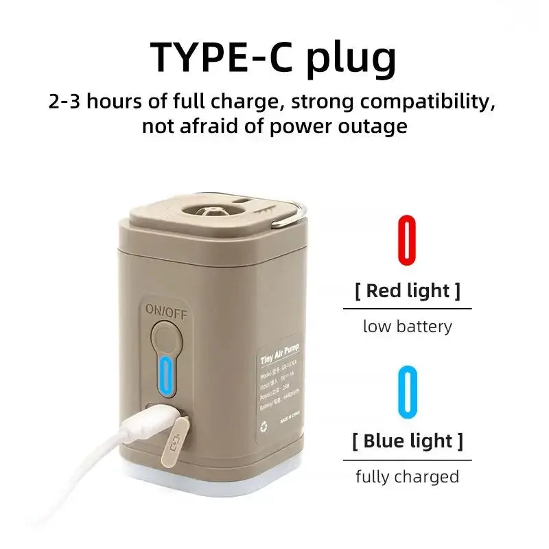 Portable Wireless Electric Air Pump Inflator Deflator Pumps - OurLum.com
