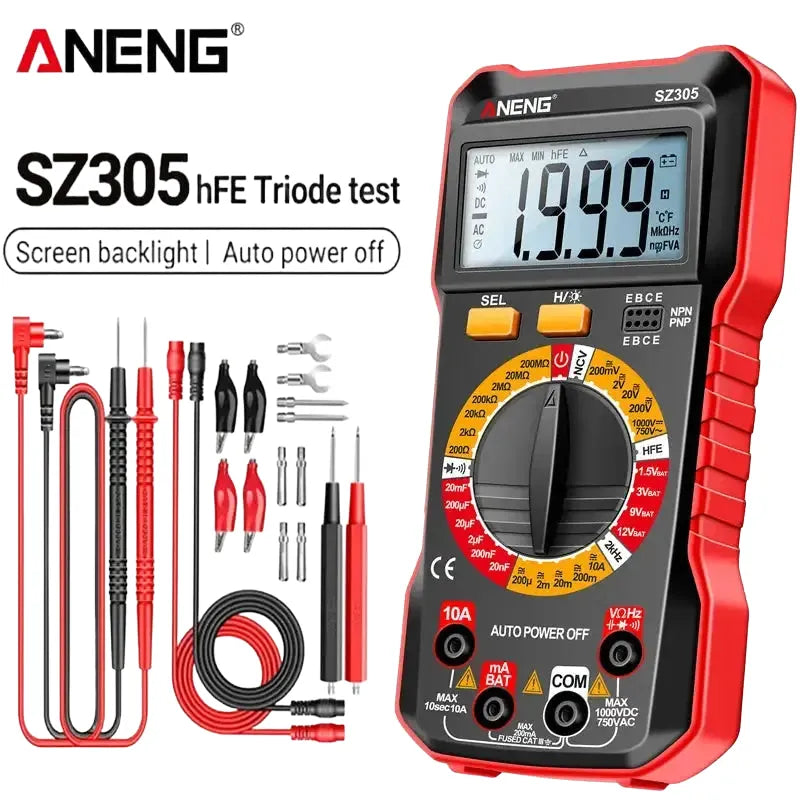Aneng Digital AC DC Multimeter — product view 1