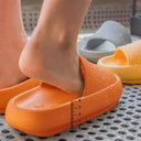 Non-Slip Thick Platform Slides for Women