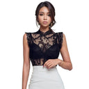 Lace Mesh Shirt For Women Elegant Summer
