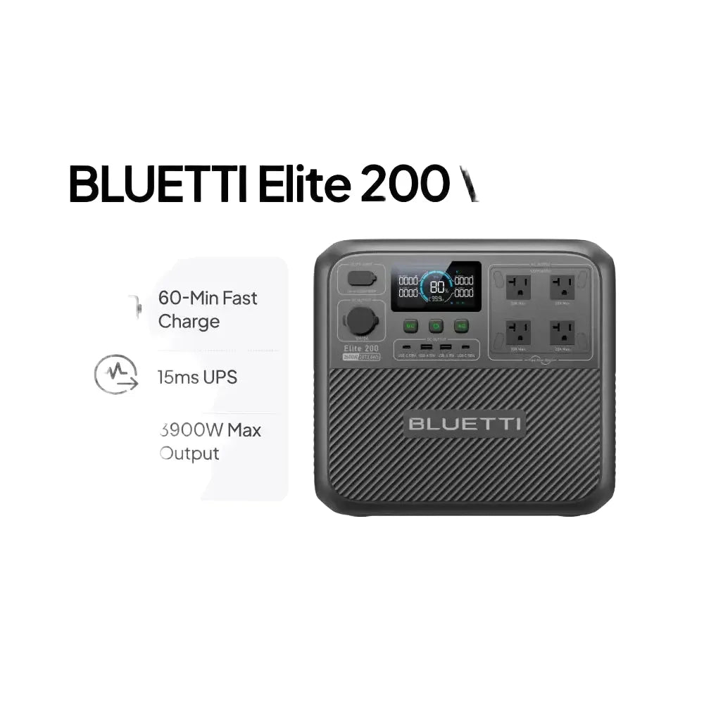 Renew】BLUETTI Elite Portable Power Station High Capacity — product view 1