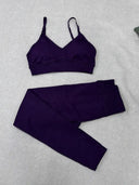 Moisture Wicking Quick Dry Yoga Set For Women