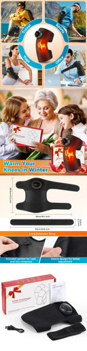 Knee Massager for Athletes Heat Relief