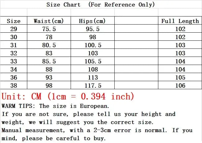 Men High Quality Pink Red Yellow Jeans Fashion Casual Pants