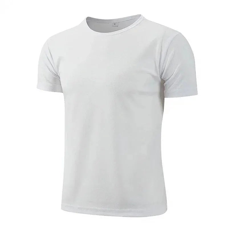 Breathable Summer Fitness T Shirt For Men Quick Dry Jersey