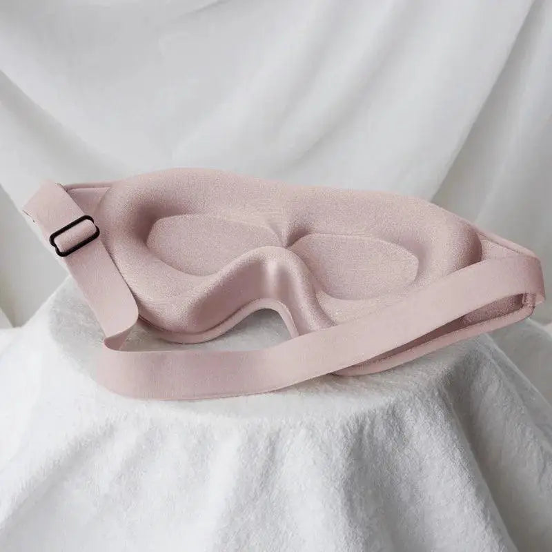 3D Memory Foam Sleep Mask for Light Blocking and Comfort