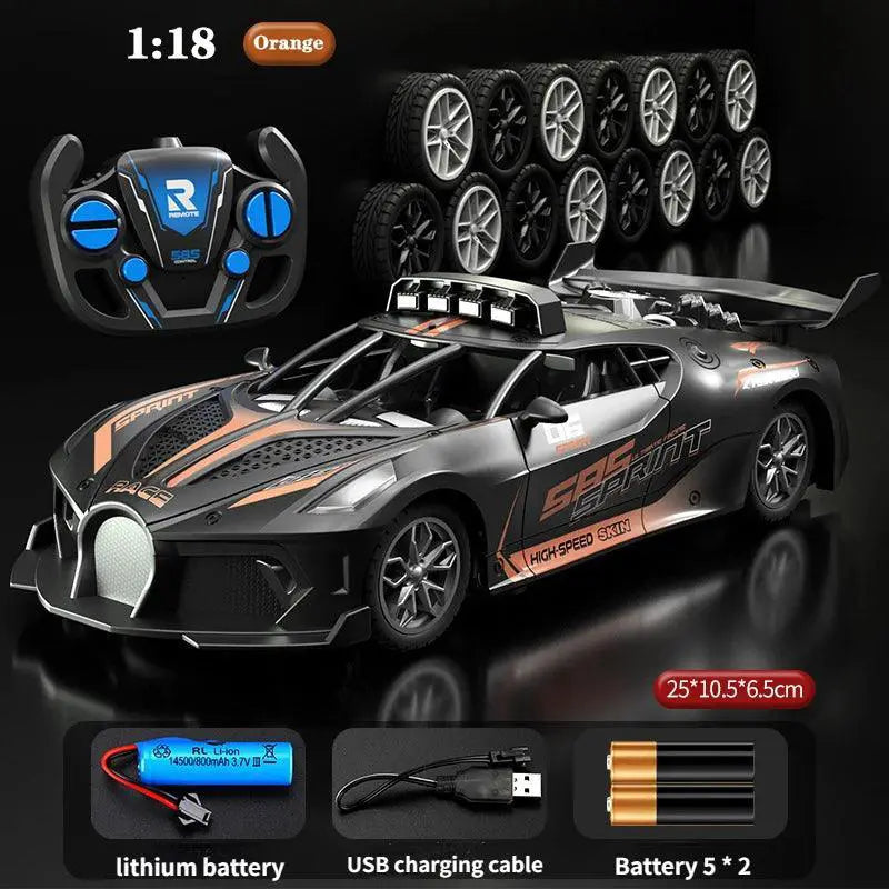 Bugatti High Speed Drift Racing Toy Car Thrill For Kids