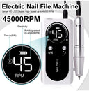 Electric Nail Drill: Professional 45000RPM Machine Tool