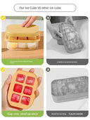 Silicone Press Food Grade Mini Single Ice Cube Mold Tray